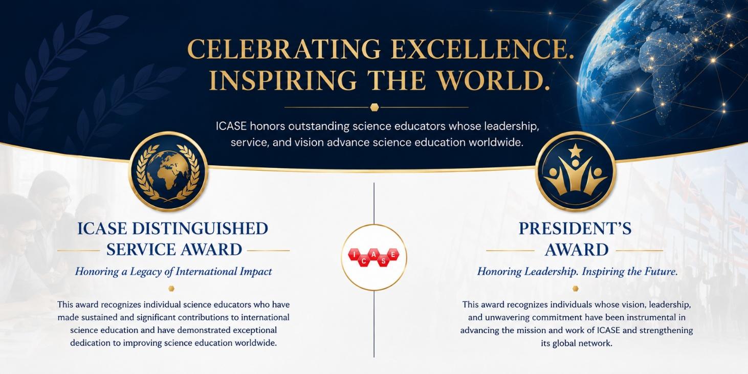 ICASE Distinguished Service Award and President's Award: Celebrating Excellence, Inspiring the World
