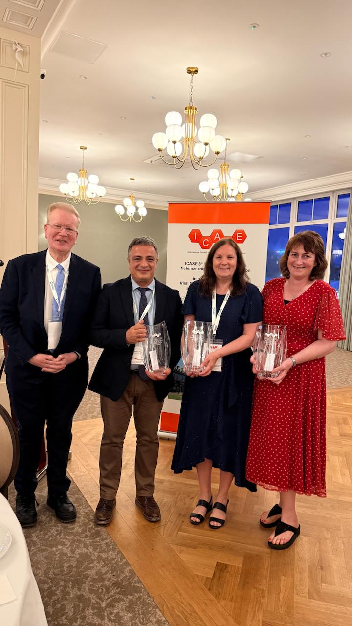 ICASE President's Award presentation in 2026